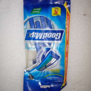 ماكينة حلاقة  5 Pcs Good Max زرقاء 2 أمواس حلاقة